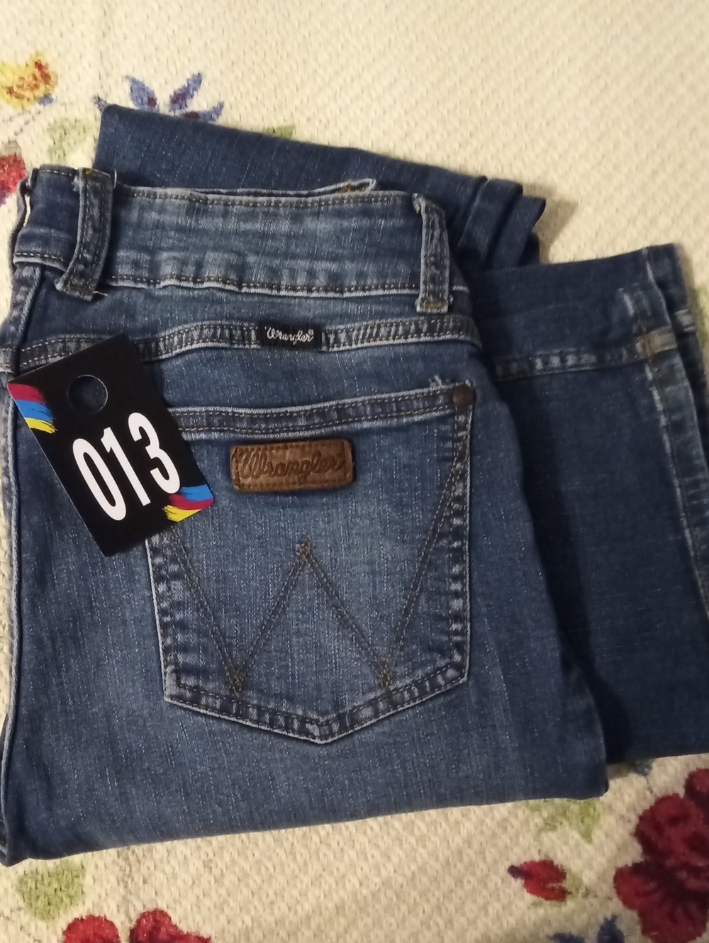Wrangler Women's Dark Blue Boot Cut Jeans